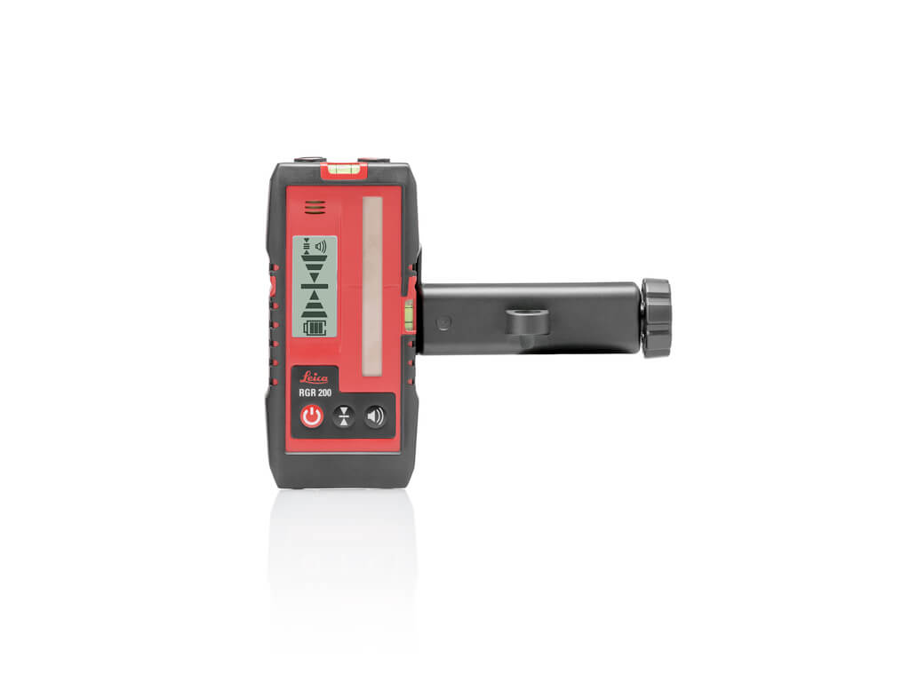 Ricevitore Laser Leica RGR 200 - Per Linee Laser Rosse E Verdi, Portata 8m, IP65 - Foto 11